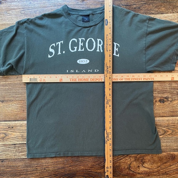 Olive Green St George Island Tee - Picture 4 of 7